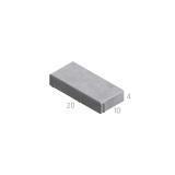 Dlažba betónová Parketa sivá 20x10x4cm DITON